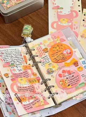 Popcornbobby原创设计文具国产A6perA7M5便签内页双面不同图内页