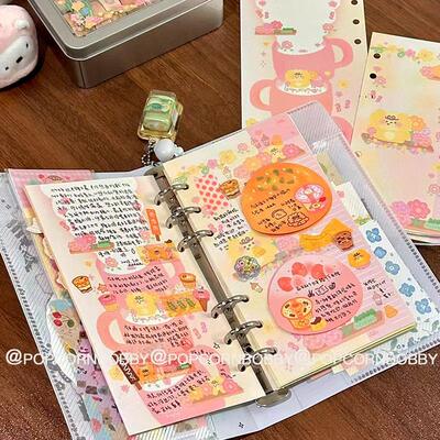 Popcornbobby原创设计文具国产A6perA7M5便签内页双面不同图内页