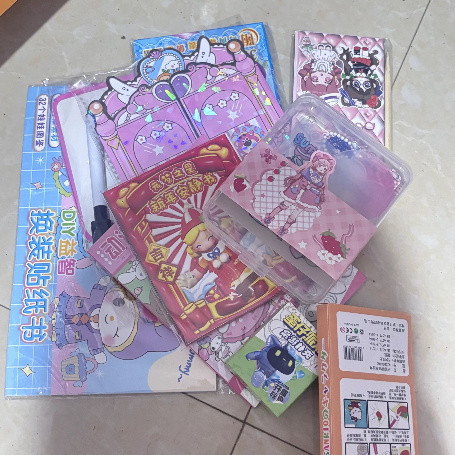 Taobao Clearance! 10 Kids' Blind Boxes: Nail & Craft Stickers, ONLY $1.38! - Product image 3