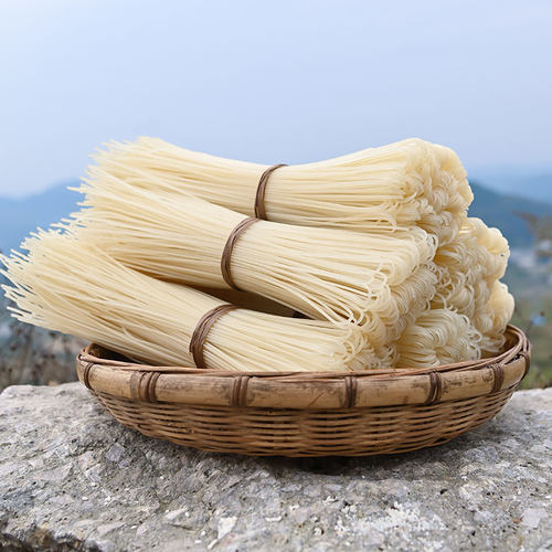 贵州手工米粉牛肉羊粉 桥米线农家大米制作炒粉粗粉条商用 - 封面