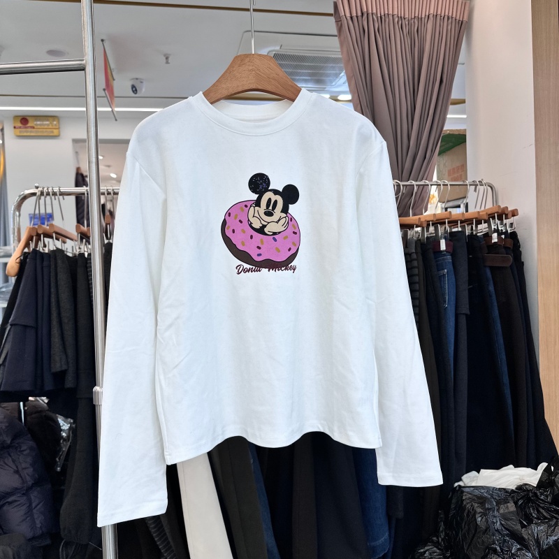 YHS壹禾色91833卡通T恤衫上衣