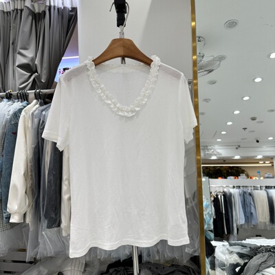 HMY31787正版木耳边上衣