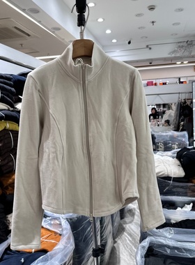 Miss.Q3176正版冬季新款韩版双拉链头显瘦百搭双面德绒开衫卫衣女