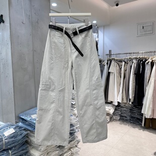 T-PLATFORM68057-1正版夏季新款后小众设计显瘦百搭阔腿休闲裤女