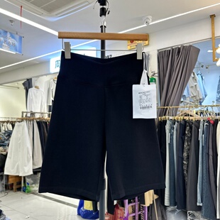 MDENG197摩登2K163正品春季新款韩版高腰显瘦五分打底裤女骑行裤