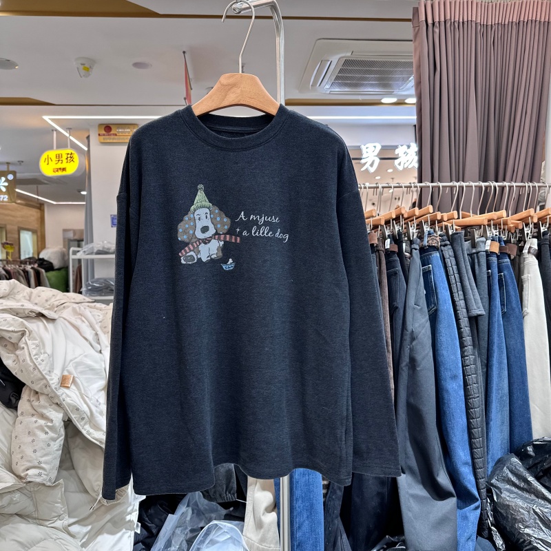 YHS壹禾色91859-1卡通印花T恤衫