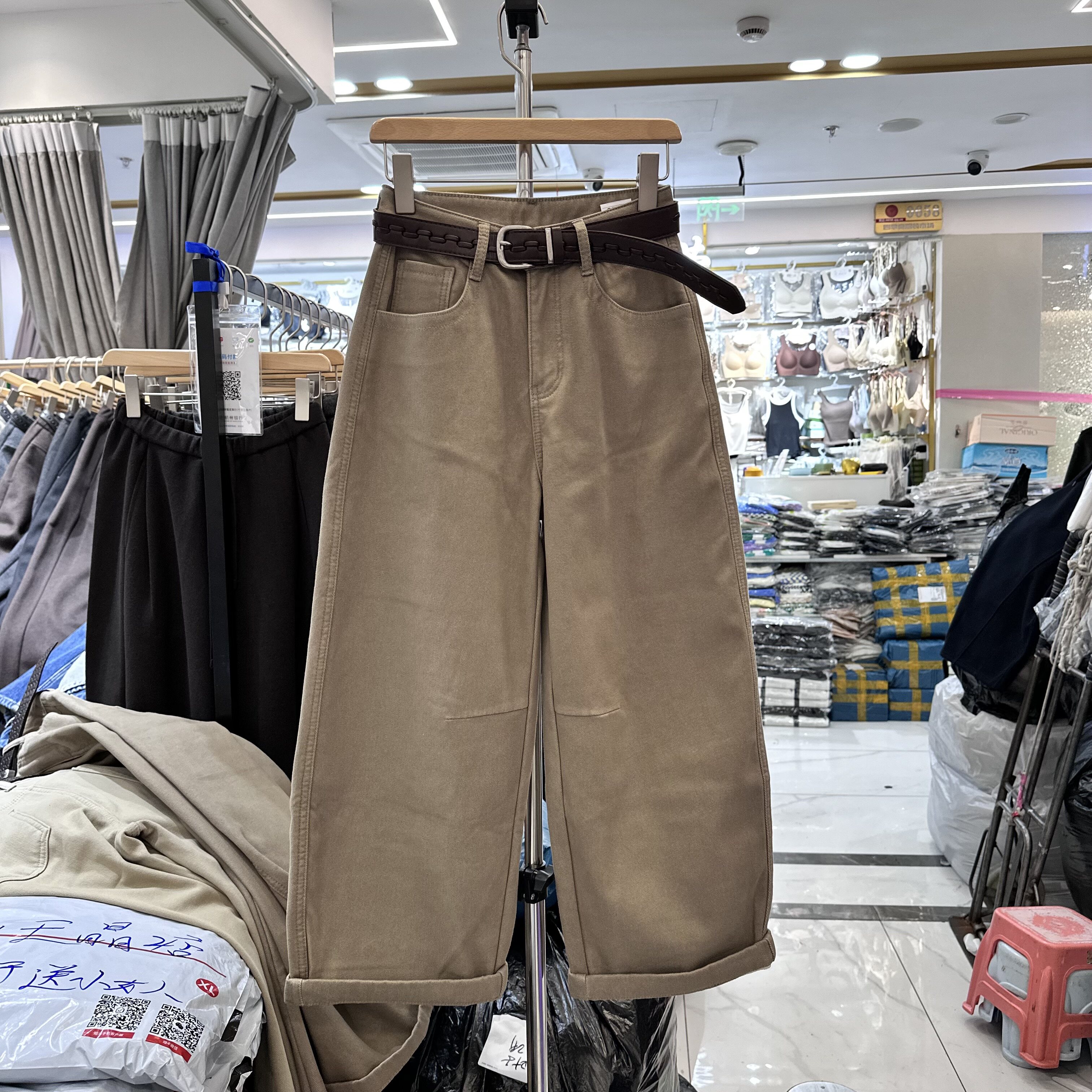 73577-1正品加绒加厚休闲裤