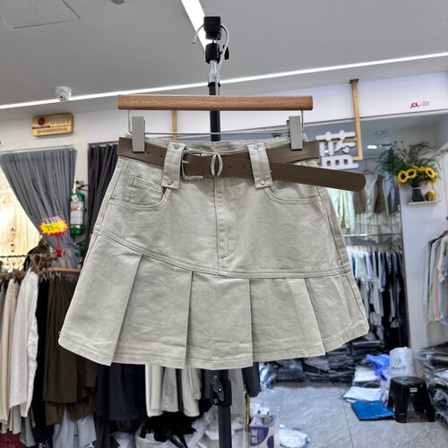 R&K991806正版韩系百褶半身裙