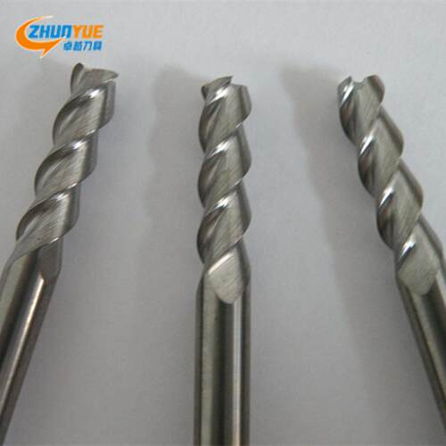 新品非标定制硬质合金3刃一刀切铝用圆鼻刀D6R1*20*60L*3T