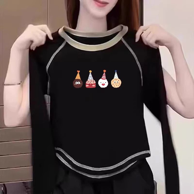 女童韩版纯棉长袖T恤2026春秋新款儿童修身打底衫字母双面绒上衣,童装/婴儿装/亲子装,T恤,淘宝优惠券,粉丝福利购,淘宝优惠卷