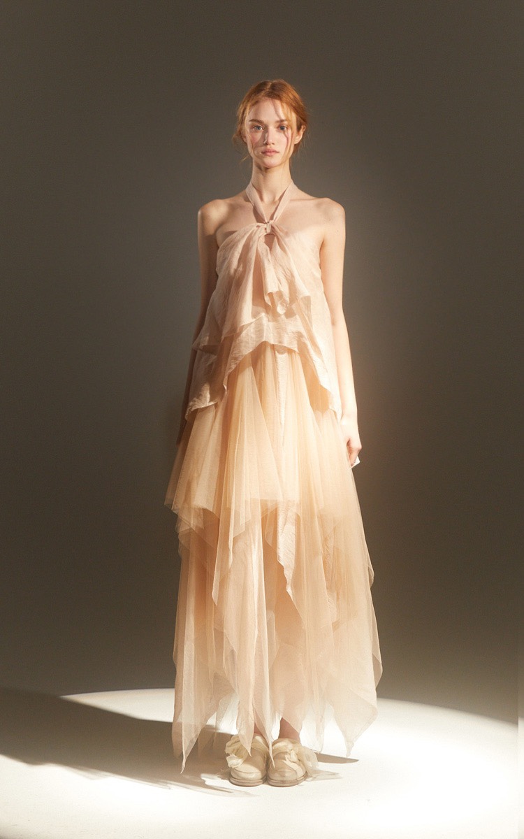 仙女小众修身暗黑挂脖