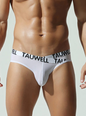 tauwell低腰锦纶网眼透气内裤