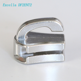 装 日本YKK DF2ENT2银色皮具码 Excella 拉链 金属无锁拉链5号拉头