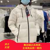 保暖运动休闲羽绒服 正品 冬季 修身 FU1691原1399 Reebok锐步女短款