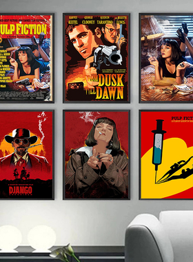 Modern Painting Posters Prints Movies Pulp Fiction Poster