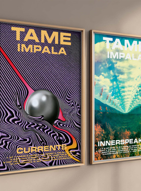 Popular Band Singer Star Tame Impala Classic Music Poster