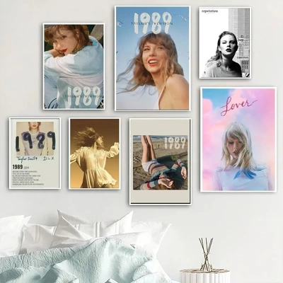 Taylor Swift Poster Wall Art  Stylish Living Room Decor