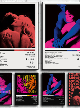 Tv Girl Classic Singer Star Music Album Cover Picture Poster