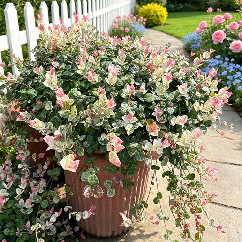绿植四季垂吊耐热庭院花叶络石