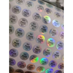 英欧盟出口标签 英文合格证现货贴纸跨境产品信息标签哑银标定制