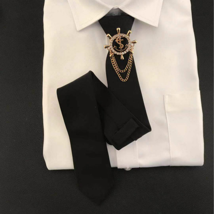 镶钻厘米年会摄影领带新品潮流