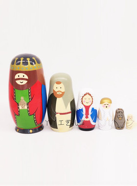 丫丫宝贝俄罗斯套娃儿童玩具