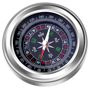 户外多功能指南球针儿童学生便携运动登山车载夜光指北针防水罗盘