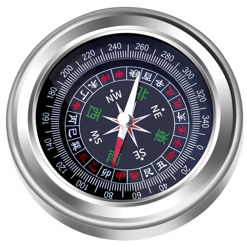 户外多功能指南球针儿童学生便携运动登山车载夜光指北针防水罗盘