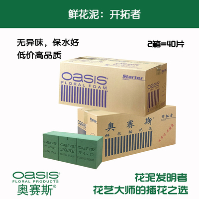 奥赛斯®开拓者40片花泥插花泥湿花泥鲜花泥吸水保湿