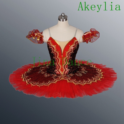 蓬蓬裙黑色专业Akeylia芭蕾舞