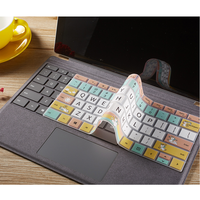 微软surface pro4 pro5/6 12.3寸笔记本二合一电脑键盘保护贴膜垫