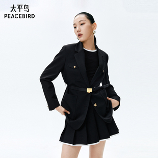 斯文西装 款 A1BAE1428 年春季 太平鸟女装