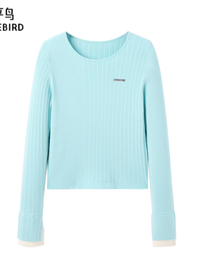 太平鸟女装年秋冬款百搭打底衫A3EEE4154*