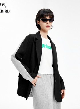 太平鸟prince联名年秋季款针织西装A3BAE3363
