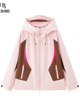 【商场同款】太平鸟休闲连帽短外套女25新款宽松外套A3BBF1205