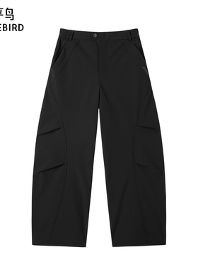 太平鸟prince联名冬季款工装香蕉裤A3GBE4203*