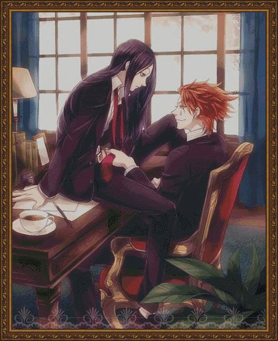 【精准印花可定制图案】]全职猎人十字绣*西索伊路米巨幅客厅挂图