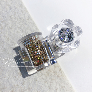 清仓 日本进口BEAUTY NAILER LameLame 美甲亮片闪粉六边形亮片