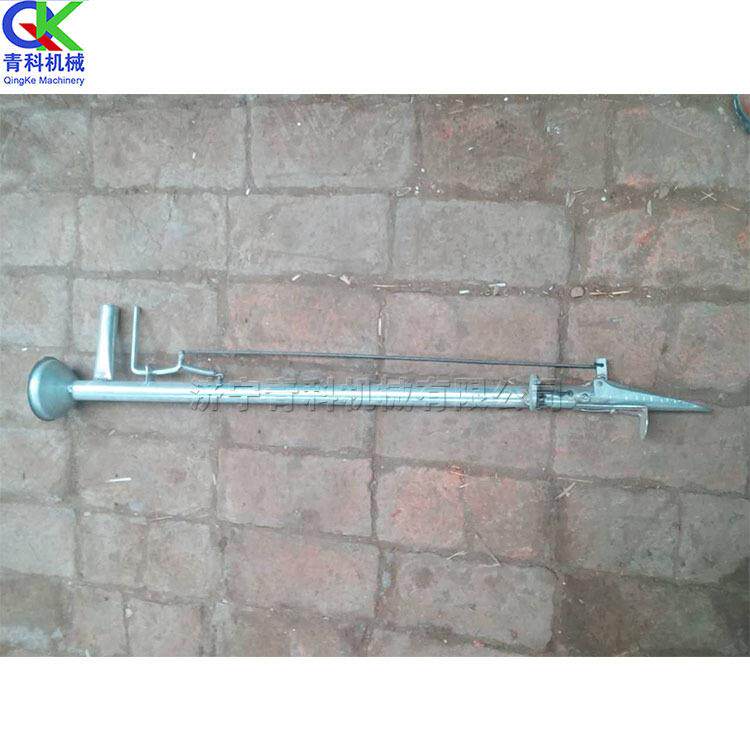 手动玉米点播器 不锈钢人工大豆穴播机 小型便携式花生播种机