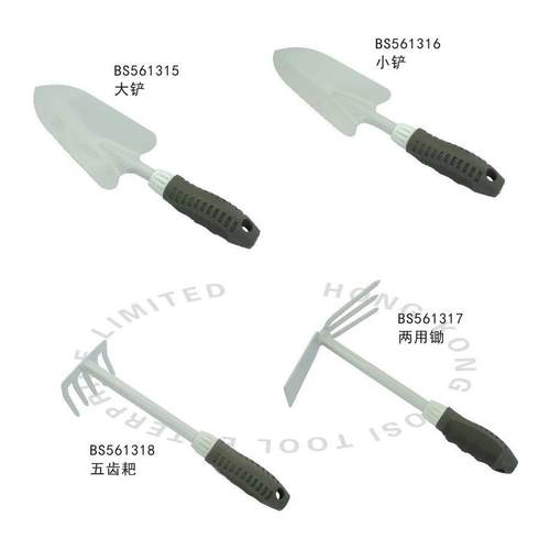 波斯园林铲大铲小铲锄头钉耙农用铲钢铲耙两用锄大小铲五齿耙 铲