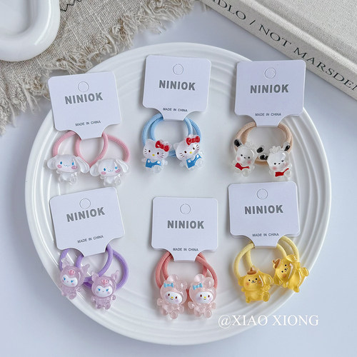 皮筋女儿童高弹力发圈