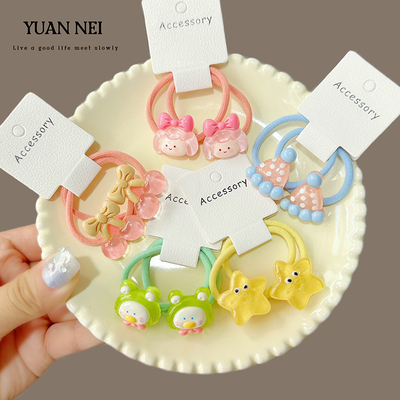 儿童可爱甜美冰冻樱桃发饰宝宝头绳新款扎小辫橡皮筋小女孩发圈