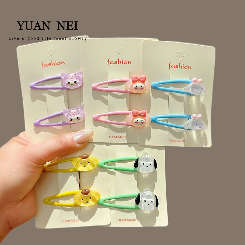 儿童可爱美乐蒂发夹刘海碎发发卡