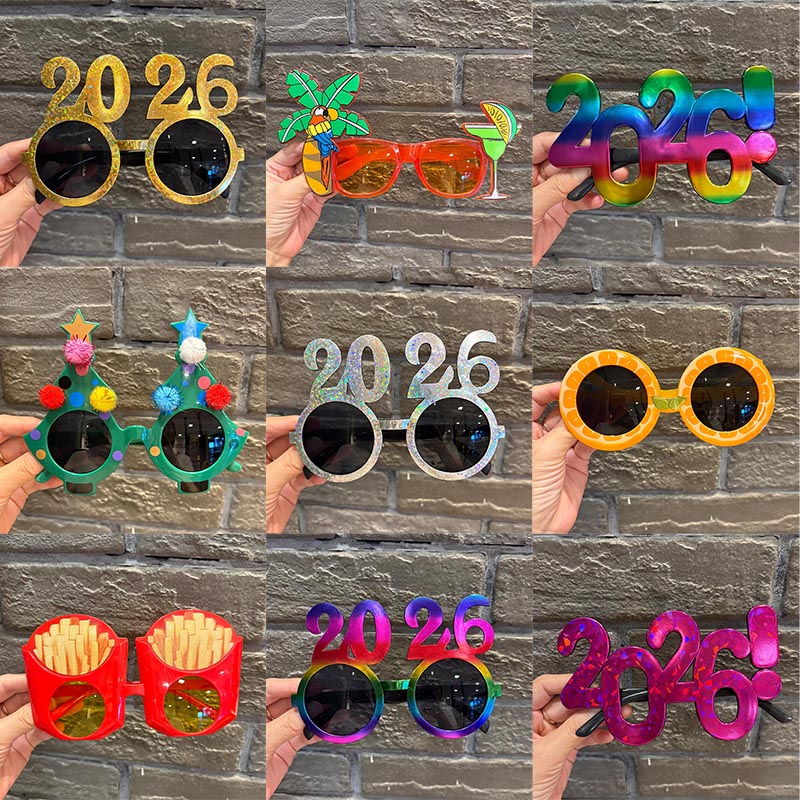 夏威夷沙滩party墨镜新年圣诞节搞怪派对眼镜夏日清凉装扮太阳镜