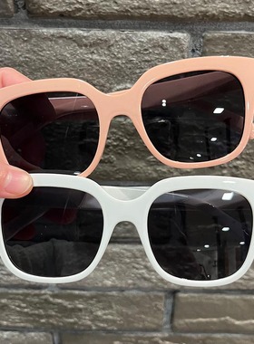 方形嫩粉色墨镜女高级感太阳镜