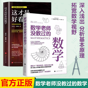 官方正版 这才是好看的数学 数学老师没教过的数学 学数学也可以做到技巧和美感并重 数学原来可以这样学 数学之美 好玩的数学