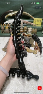 新品88折（弯月擀筋棒）黑水异化弧长39直线长37珠子1.2-1.3