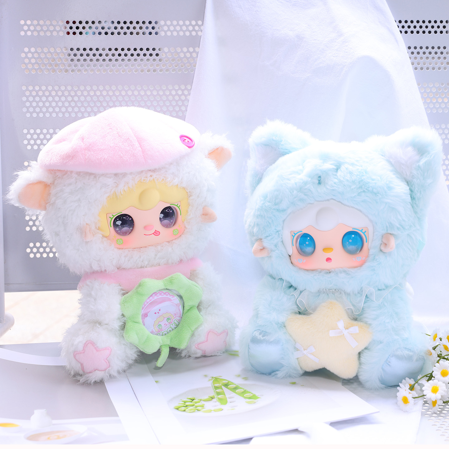 氧氧毛绒盲盒玩偶送女生生日礼物