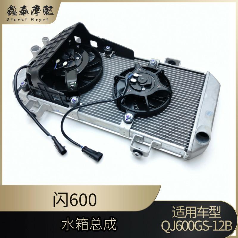 钱江摩托车闪600水箱风扇