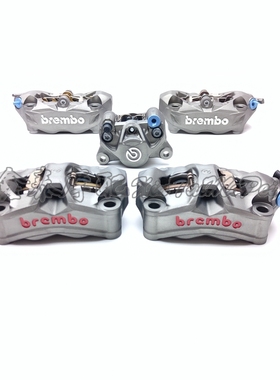 BREMBO布雷博大辐射水鸟刹车卡钳M50S下泵孔距100MM小螃蟹黄龙600